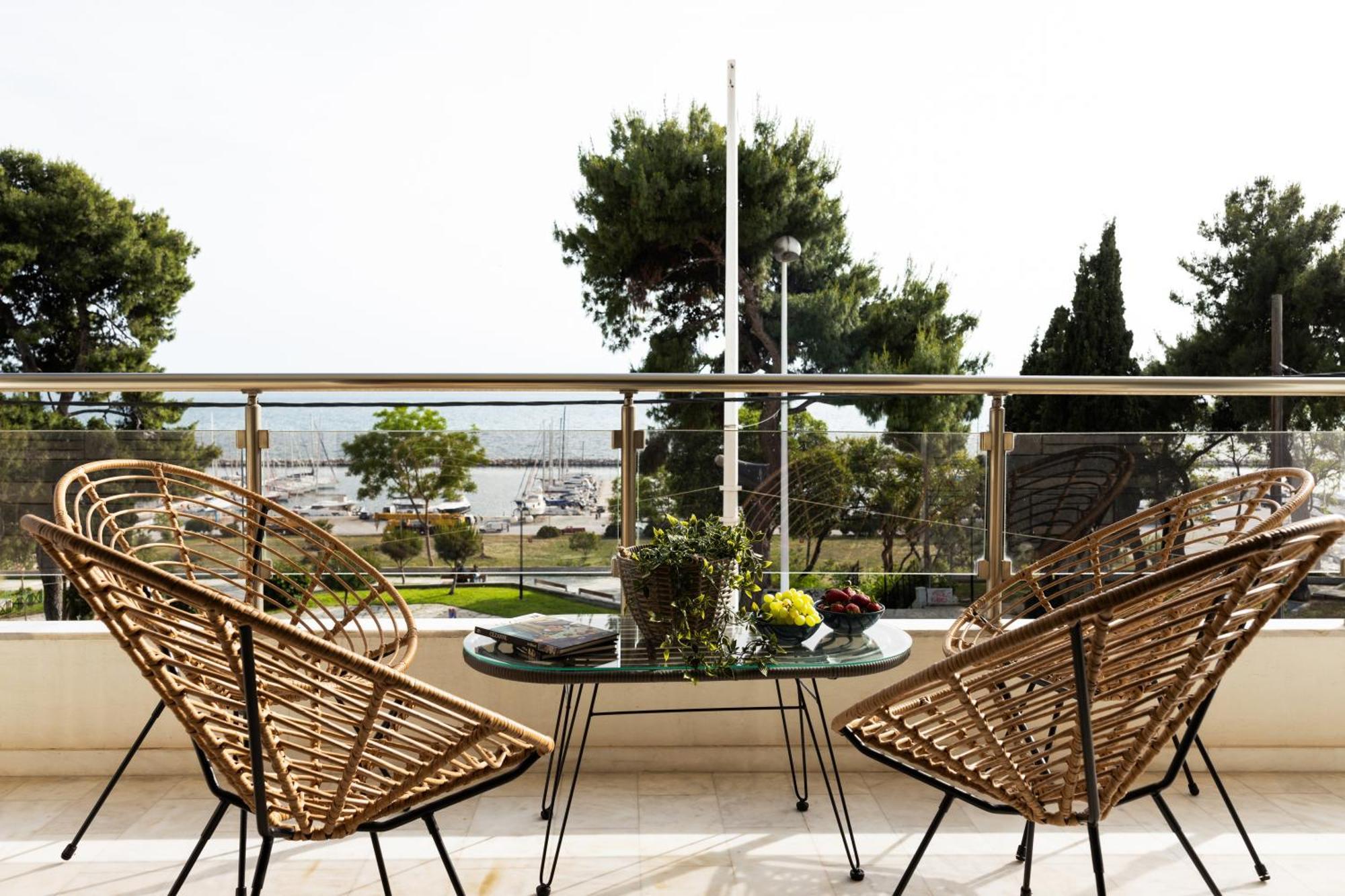Champagne Sea View Apartment By Binobi! Tesalónica Exterior foto
